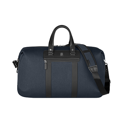 Дорожная сумка VICTORINOX Architecture Urban2 Weekender , полиэстер/кожа, 24x56x30 см, 45 л (Синий)