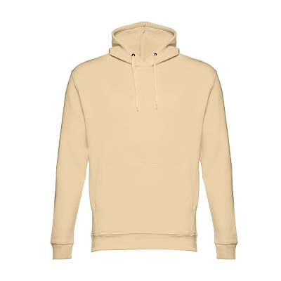 Толстовка мужская с капюшоном PHOENIX, т-синий, 2XL, 50% хлопок, 50% полиэстер, плотность 320 г/м2 (Кремовый)