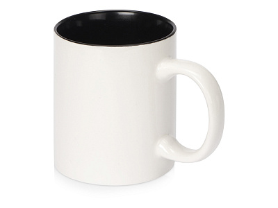 Кружка Sublime Color XL для сублимации (Белый/черный)