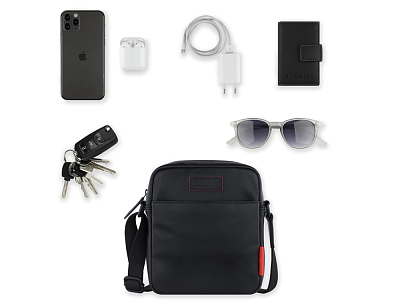 Сумка наплечная мужская КЛАРК (CLARK)