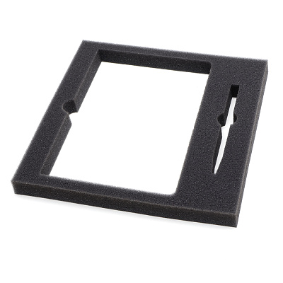 Ложемент 24,1х24,1х2 см (блокнот А5 + ручка) (Чёрный)