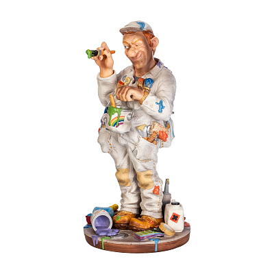 Скульптура "Художник"  (Белый)