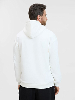 Худи унисекс оверсайз Songo, молочно-белое