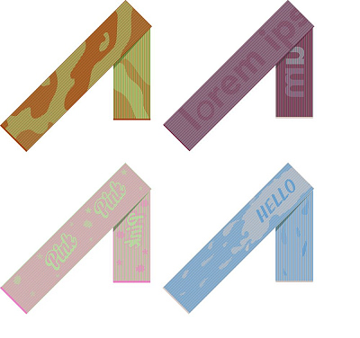 Шарф Fung XXL на заказ полушерсть