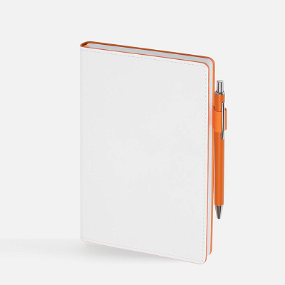 Набор White Shall, бело-оранжевый