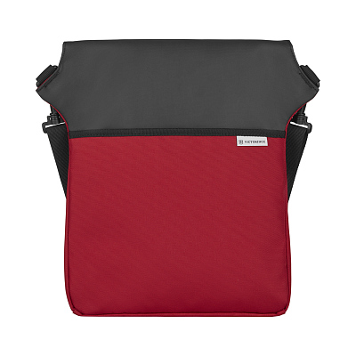 Сумка наплечная VICTORINOX Altmont Original Flapover Digital Bag, красная, нейлон, 26x10x30 см, 7 л