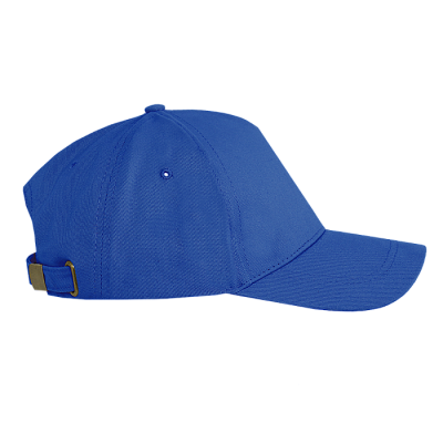 Бейсболка STAN 5 клиньев хлопок, 260, 112 (Синий)