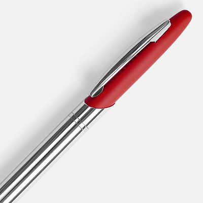 Ручка шариковая Dagger Soft Touch, красная