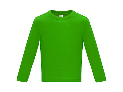 Футболка с длинным рукавом Baby детская (Травянисто-зеленый)