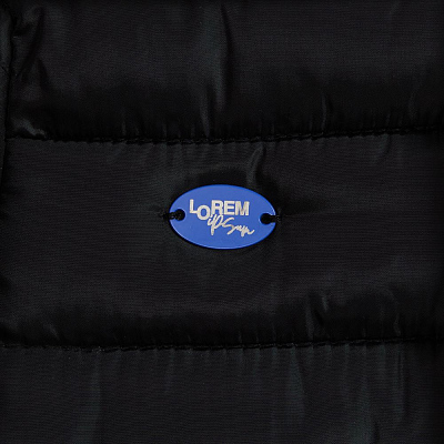 Шильдик металлический Alfa Oval, синий