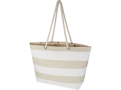 Пляжная эко-сумка Florida (Натуральный/белый)