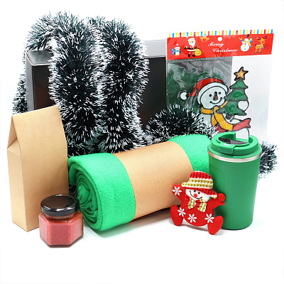 Подарочный набор Уют Box  (Зеленый)