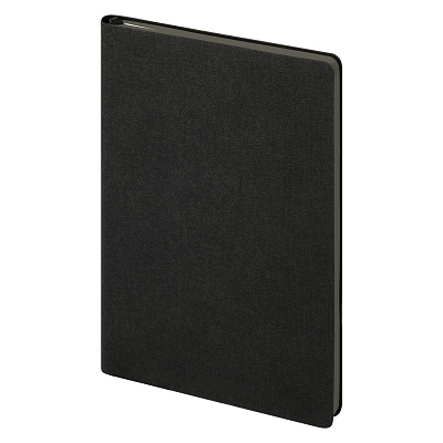 Ежедневник Твид (Tweed) недатированный, черный