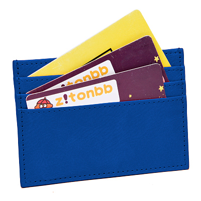 Держатель банковских карт Versa, синий