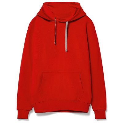 Толстовка с капюшоном Unit Kirenga Heavy, красная (Красный)