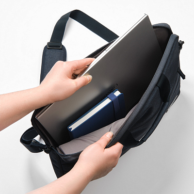 Сумка для ноутбука Фабио (Fabio), синий