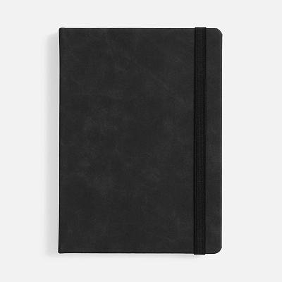 Ежедневник Urban Hard, недатированный, черный (Чёрный)