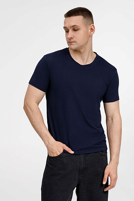 Футболка унисекс Senti, ярко-синяя (Тёмно-синий)