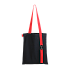 Шоппер Superbag black (чёрный с красным) - Фото 3
