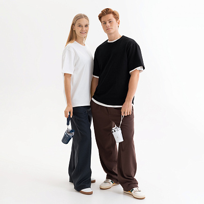 Футболка унисекс Раст (Rust), 240 гр., черная, размер S (Чёрный)