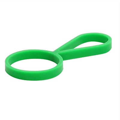 Кольцо-держатель силиконовое для термобутылки Olivia  (Зеленый)