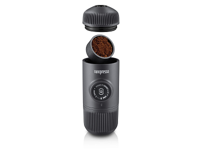 Ручная мини кофемашина Nanopresso + кейс для хранения