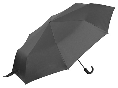 Зонт складной Britney с большим куполом, автомат (Холодный серый)