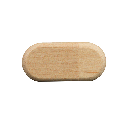 Дерево 01 Эко, светлое дерево, 4Гб, переходник мини-пвх