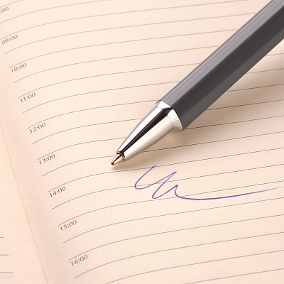 Шариковая ручка Пента (Penta), серая