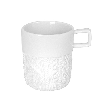 Кружка "Knitted" (Белый)