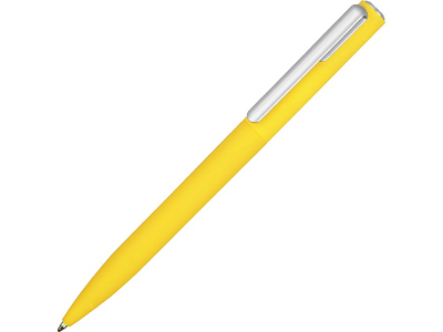 Ручка пластиковая шариковая Bon soft-touch (Желтый)
