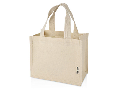 Эко-сумка Odessa из переработанного хлопка, 220 г/м2 (Натуральный)