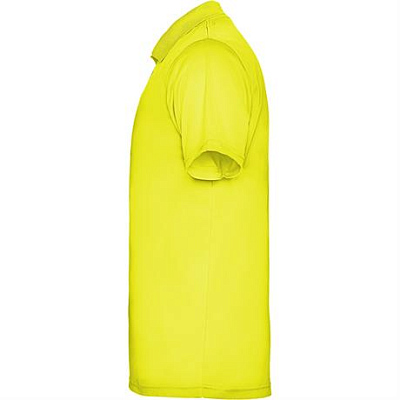 Футболка поло MONZHA мужская, ФЛУОРЕСЦЕНТНЫЙ ЖЕЛТЫЙ 3XL