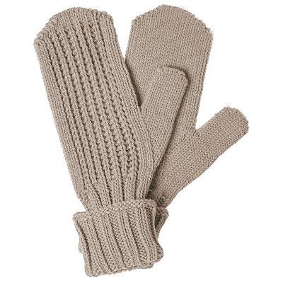 Варежки Nordkyn, светло-серый меланж (Бежевый)