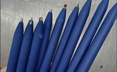 Ручка из бумаги с колпачком Recycled