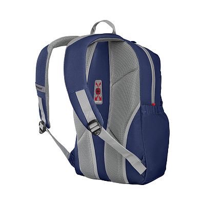 Рюкзак WENGER Engyz 16", синий, 100% полиэстер, 33х20х46 см, 21 л