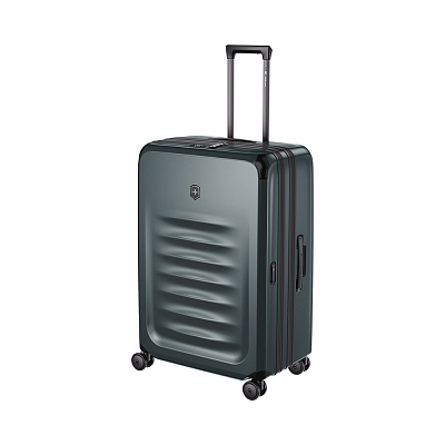 Чемодан VICTORINOX Spectra™ 3.0 Exp. Large Case, темно-зеленый, поликарбонат Sorplas™, 51x32x75 см,