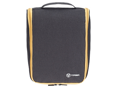 Несессер дорожный (Бежевый, черный)