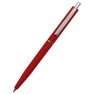 Ручка шариковая Dot Soft, красная (Красный) Ручка шариковая Dot Soft, красная (Красный)