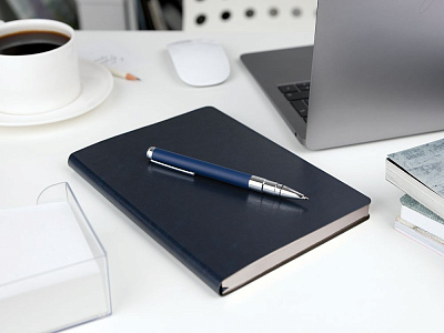 Ручка шариковая Kugel Chrome, белая