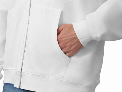 Толстовка оверсайз с капюшоном на молнии Monaco