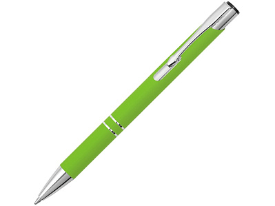 Ручка металлическая шариковая C1 soft-touch (Зеленое яблоко)