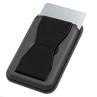 Держатель карт на телефоне MINKAR (Чёрный) Держатель карт на телефоне MINKAR (Чёрный)