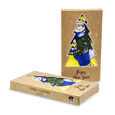 Подарочный комплект махровых салфеток "G-brand" МИНИ-В