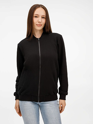 Бомбер унисекс Townie, черный (Чёрный)