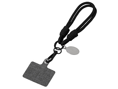 Брелок-браслет Bohemian с держателем для телефона (Чёрный)