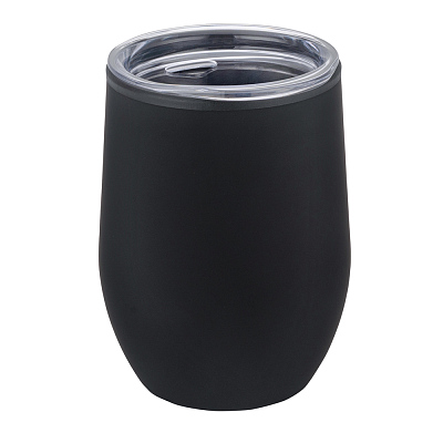 Термокружка Top  (Черный полуматовый)