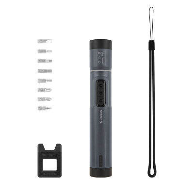 Аккумуляторная отвертка Rombica MyKit S1, черный