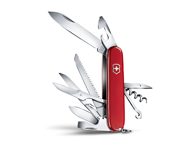 Нож перочинный Huntsman, 91 мм, 15 функций