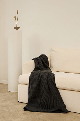 Плед Quill, темно-серый